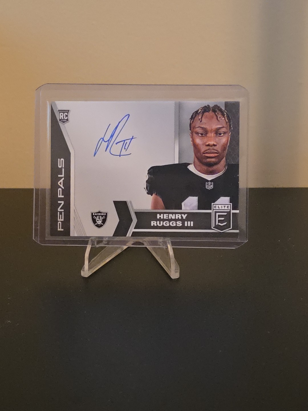 Henry Ruggs III Panini Donruss Elite Pen Pals #PP8 Base