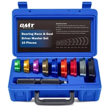 Seal Installer Bearing Press Kit, 10pcs Bearing Race and Seal Driver Adapter Set