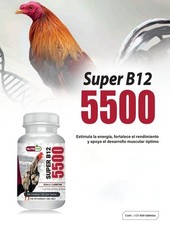 B-12 5500 + B12-5500 B-12 5000 Hierro Para Gallos Roosters NUTRI-LINE 500 Tablet