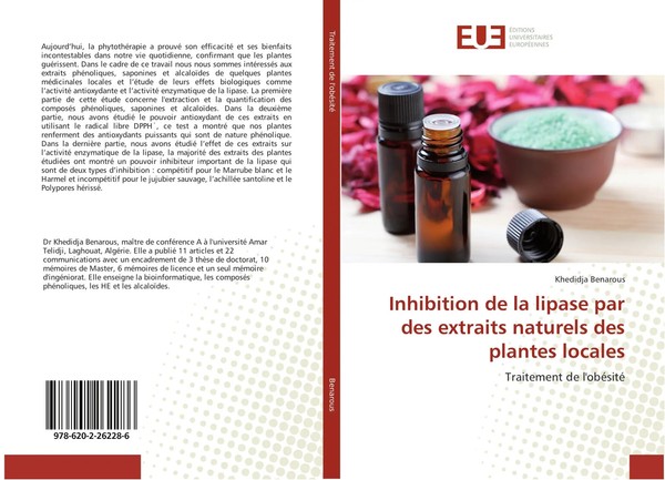 Khedidja Benarous | Inhibition De La Lipase Par Des Extraits Naturels Des...-image