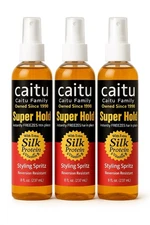 3 Pack – Caitu Super Hold Styling Spritz, Silk Protein Formula,8 fl oz Each