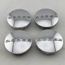 Set Of 4 Dodge Challenger Charger Durango Journey Center Caps Chrome 1sk35sz0aa