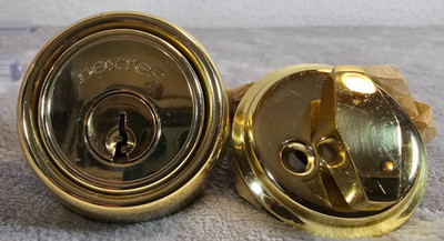 Dexter 4001 Spring Latch Auxiliary Lock Finish 3 W/KEYS