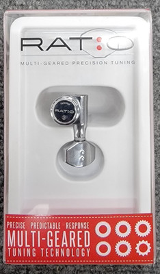 Graph Tech PRL-8721-C0 Ratio Electric 6-In-Line Locking Tuned Machine Heads