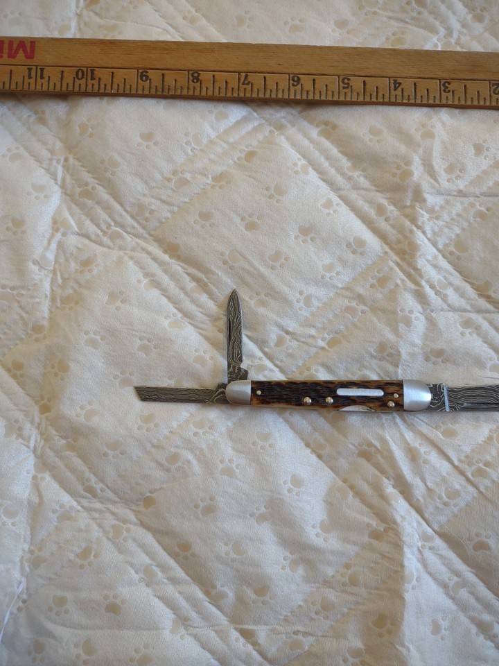 case Tb 632005 Locking Whittler Knife.Antique Jig Bone.No Box | eBay