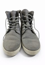Timberland Womens Grey Leather Nubuck Lace Up Ankle Boots UK 5 EU 38 
