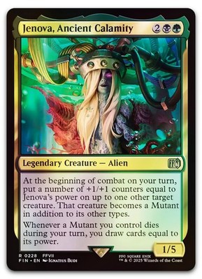 Jenova, Ancient Calamity #228 (Foil) (NM) Final Fantasy FIN Magic MTG