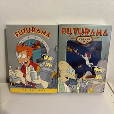Futurama Volumes One  Two DVDs Pictures Included 
