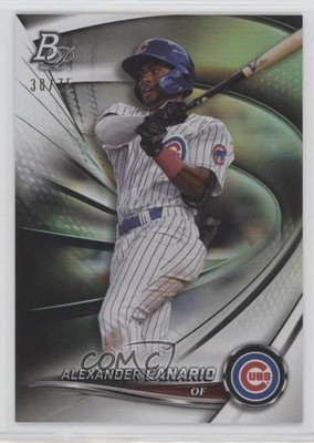 2022 Bowman Platinum Top Prospects Bar 38/75 Alexander Canario #TOP-21 sq4