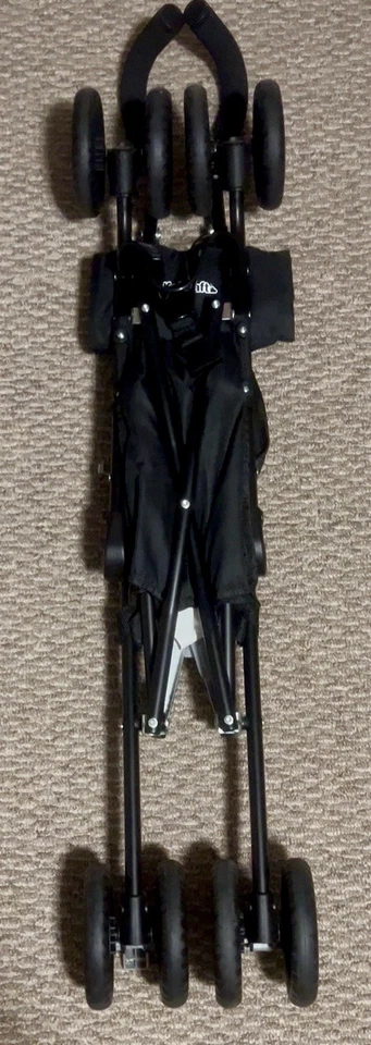 Kolcraft Cloud Unisex 12 lb. Cochecito, negro para niño/niño pequeño - usado Foto 2 de 4