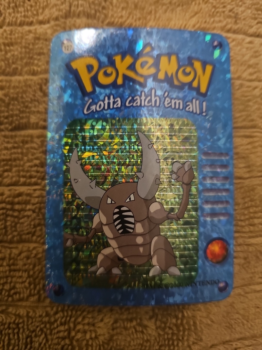 Pokemon Card - Pinsir #127 - Vending Machine - Holo