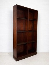 Early 20th Century Vintage Mahogany Library Shop Bookcase Adjustable Shelves