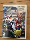Super Smash Bros Brawl Nintendo Wii includes manual and case mario video game