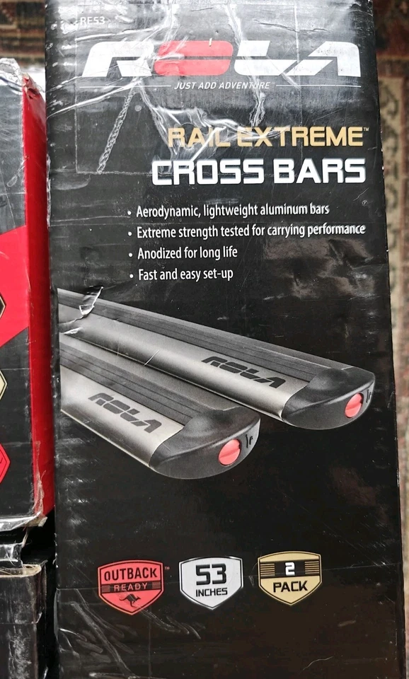 Kit completo de barras transversales de techo Rola para Volkswagen VW Passat 12-21 Foto 4 de 4