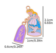 Lot cartoon princess charm Pendant DIY bracelet Necklace earring Jewelry Making