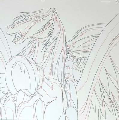 Fate/Stay Night : Rider + Pegasus animation douga 2 pc Not Anime Cel