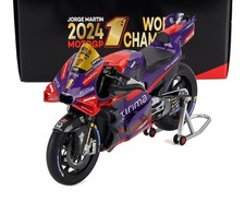 NZG Ducati Pramac GP24 J Martin Motogp 2024 1:12 Model Kit, Purple, Mettal-Resin