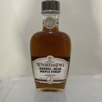 Runamok Maple & WhistlePig Organic Rye Whiskey Barrel-aged Maple Syrup 375 ml | 