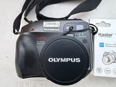 【動作確認済み】OLYMPUS CAMEDIA C7070 Wide Zoom Olympus CAMEDIA C-7070 Wide Zoom 7.1MP Digital Camera - Black for
