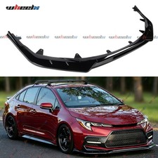 For 2020-26 Toyota Corolla Se Xse V2 Style Front Bumper Lip Splitter Gloss Black For 2020-26 Toyota Corolla Se Xse V2 Style Front Bumper Lip Splitter Gloss Black