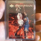 Michael Jordan Card 90’s INSERT RAINBOW HOLO FOIL SSP RARE 🔥 #MJ49