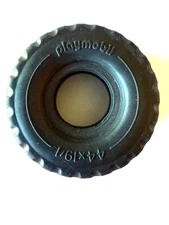 1 piece - Playmobil Tire 44x19/1 - Rubber, Treaded REPLACEMENT PART Germany 2014