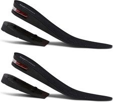 Plantillas para Aumentar Estatura 5cm Elevacion con Soporte de Arco y Talon