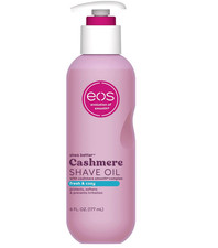 eos Cashmere Shave Oil Fresh  Cozy 6 fl oz Moisturizing Vegan Smooth Skin