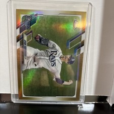2021 Topps Chrome Gold Refractor /50 Ryan Yarbrough #175