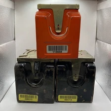 VTG Single Slot Payphone Metal Coin Boxes with Lid - Lot of 3 - SWBT WE Look!