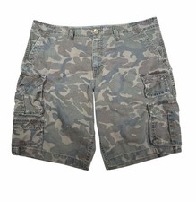 No boundaries Men s Baggy Y2k Camo Cargo Shorts Size 40 11 Inch Inseam
