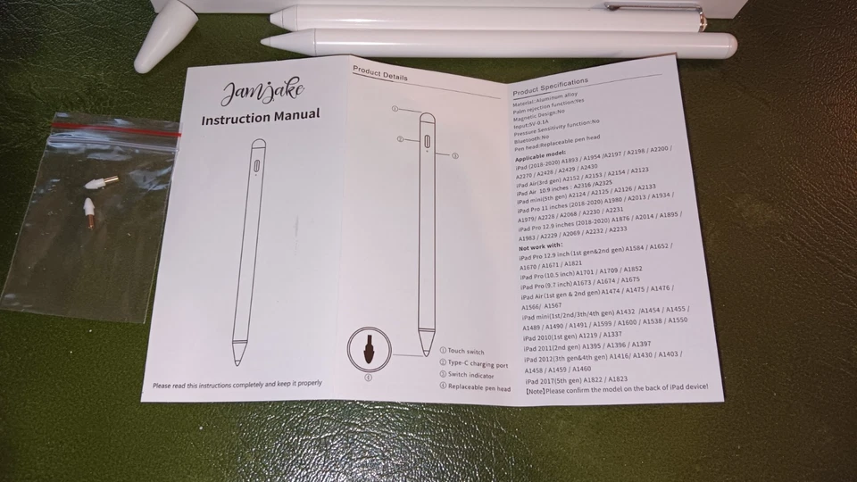 Apple Touch Screen Pencil USB-C Stylus For I Pad or I Pad Pro - Image 4 of 4