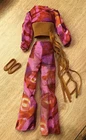 Vintage Mattel 1971 Barbie #1152 Live Action Outfit Top Pants Tan Skipper Shoes
