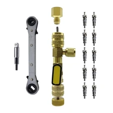 HVAC Equipments Repair Accessories Valves Cores Remover Tool and Valves Cores