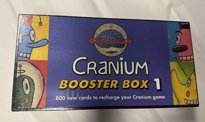 Cranium Booster Box 1 Expansion Pack 800 Sealed Cards New Sealed