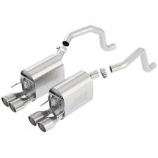 Borla 11811 S-type Stainless Axle Back Exhaust For 2009-2013 Corvette C6 6.2l V8