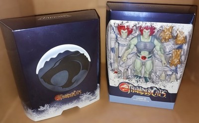 SUPER7 THUNDERCATS: ''Lion-O Hook Mountain Ice 7'' Collectible Figure'' NIOB