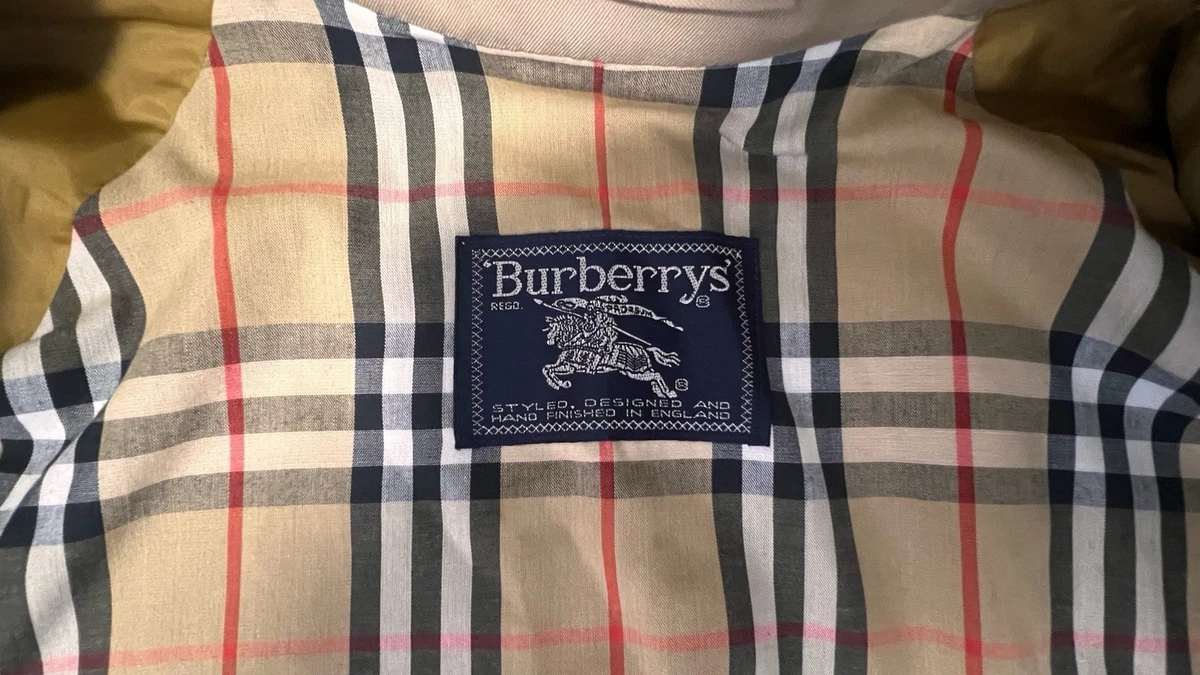 Gabardina Burberry Camden beige vintage, talla XL