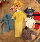 1965 Vintage Mattel Ricky & 1960s Fashion Dolls Clothes Bundle