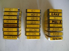 LARGE LOT OF 95 ASSORTED BUSSMANN FUSES