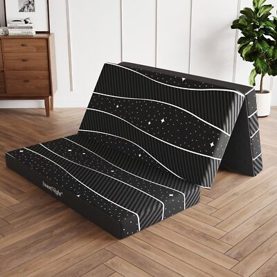 Sweetnight Folding Mattress 4in Twin Tri-Fold Mattress DAMAGED BOX