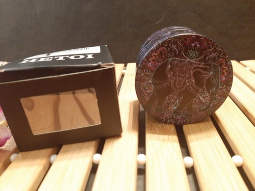 MACINASPEZIE ~ ELEPHANT MANDALA Nero/Viola 2,5" Tabacco, Erbe, Spezie - Foto 4 di 4
