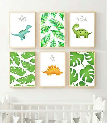 dinosaur wall art for nursery