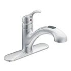 Moen Renzo Chrome Single Handle Pull-out Kitchen Faucet- CA87316C