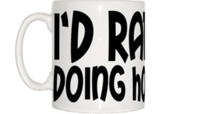 I'd Rather Be Doing Housework Tasse