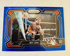 Jey Uso 2024 Panini Prizm WWE Blue Prizm /199