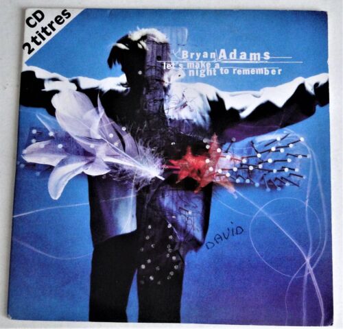 CD 2 titres - BRYAN ADAMS - LET'S MAKE A NIGHT TO REMEMBER  1996 Badman 581860 2 - Bild 1 von 2