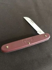 Vintage CLAUSS PRUNING FLORIST FOLDING POCKET KNIFE Stainless Steel MADE IN USA