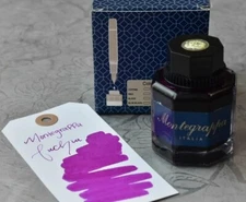 Montegrappa Fuchsia Fountain Pen Ink 50ml New In Box!
