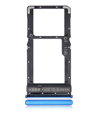 Dual Sim Card Tray Compatible For Xiaomi Redmi Poco X3 / X3 Pro (Frost Blue)